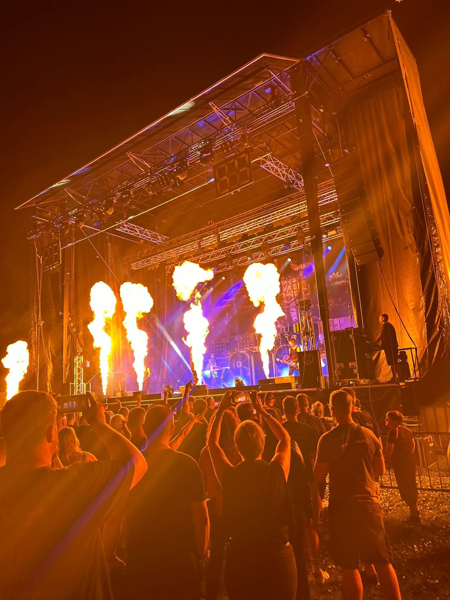Festival mit Flammeneffekten – Pyrotechnik & Lichttechnik TBL-Events GmbH Hannover